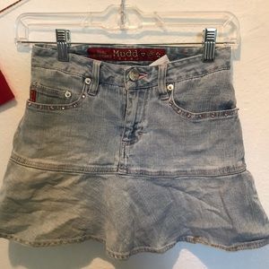 Y2k Vintage mudd mini skirt